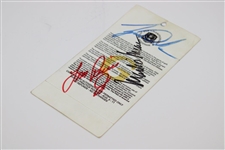 Champion Tiger Woods Signed 1999 PGA at Medinah Tuesday Ticket JSA FULL #XX39842