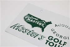 Vintage Masters Tournament License Plate Metal #84