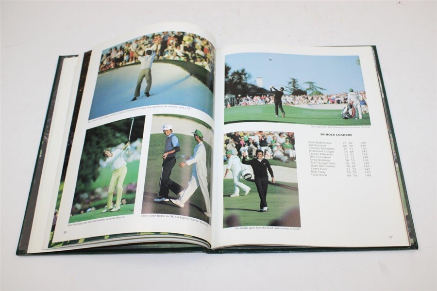 1986 Masters Tournament Green Annual Book - Jack Nicklaus' 6th Masters Victory