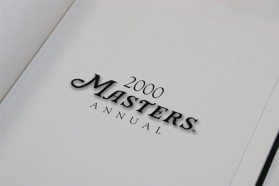 2000, 2007 & 2011 Masters Tournament Green Annual Books