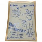 Augusta National Golf Club 'Bobby Jones Course' Opening Jan. 13, 1933 Commemorative Dish