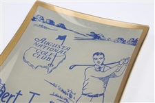 Augusta National Golf Club 'Bobby Jones Course' Opening Jan. 13, 1933 Commemorative Dish