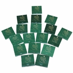 Eighteen (18) Augusta National Golf Club Gently Used Matchbooks