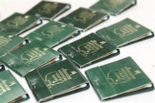 Eighteen (18) Augusta National Golf Club Gently Used Matchbooks