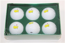 2004 Masters Tournament Half Dozen Pro V1 Golf Balls in Original Box - Unopened