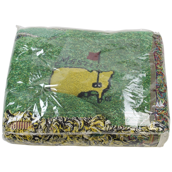 Masters Tournament Logo Large 12th Hole Large Throw Blanket in Unopened Packaging