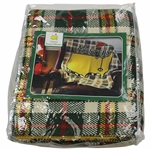 Masters Tournament Logo Large Luxury Knitted Throw Blanket in Unopened Packaging