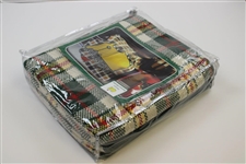 Masters Tournament Logo Large Luxury Knitted Throw Blanket in Unopened Packaging