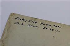 Early 1930's Jockey Club of Argentina Hole No. 2 Green Dec 24-30 Photo - Wendell Miller Collection