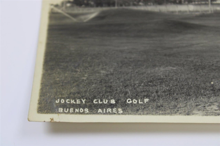 Early 1930's Jockey Club of Argentina Hole No. 11 Green Red Course Photo - Wendell Miller Collection