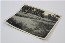 Early 1930's J. J. Lynn Private Golf Course of Kansas City, Mo Drainage Pipe  Photo - Wendell Miller Collection