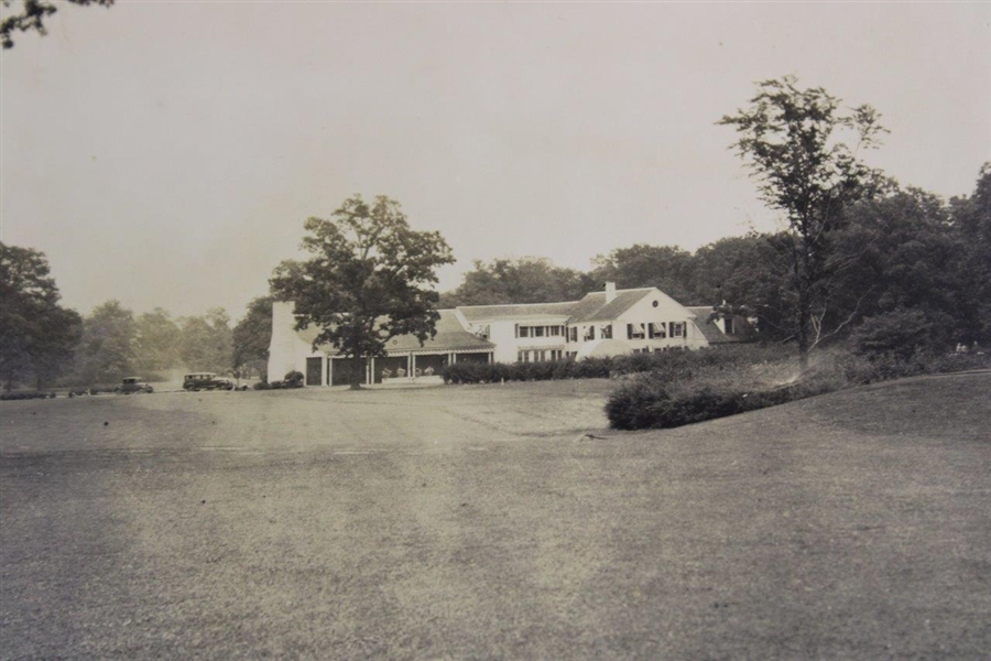 Early 1930's Knollwood Club Lake Forest Ill. Photo Used For Fertilizer Advertisement (Attached) - Wendell Miller Collection