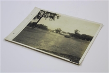 Early 1930's Knollwood Club Lake Forest Ill. Photo Used For Fertilizer Advertisement (Attached) - Wendell Miller Collection