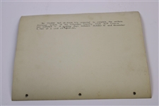 Early 1930's Columbus Country Club Drainage Plan - Wendell Miller Collection