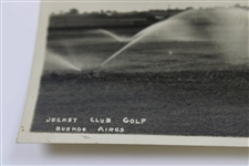 Early 1930's Jockey Club of Argentina Irrigation Photo - Wendell Miller Collection