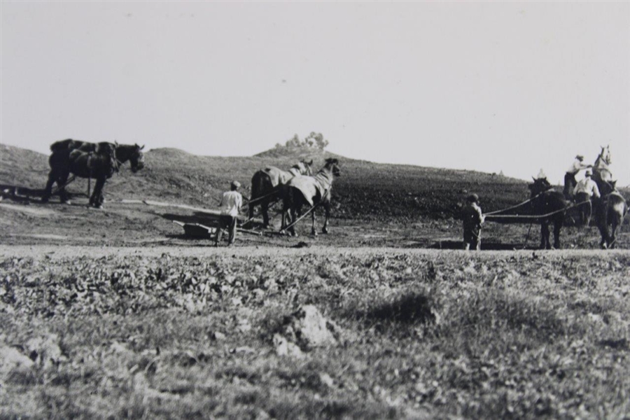 Early 1930's Construction Photo No. 14 Lower Course - Wendell Miller Collection