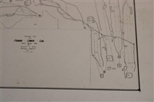 Early 1930's Oakwood Golf Club South of Euclid, Ohio Drainage Plan - Wendell Miller Collection