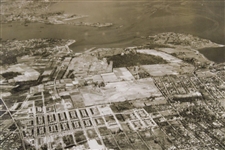 Early 1930's Willets Point Long Island, NY Aerial Photo for Bayside Golf Corp Golf Course Design - Wendell Miller Collection