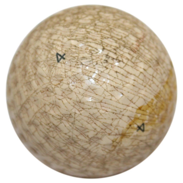Henry Cotton's 1948 OPEN Championship at Muirfield Used Winning A.E. Penfold 4 Golf Ball