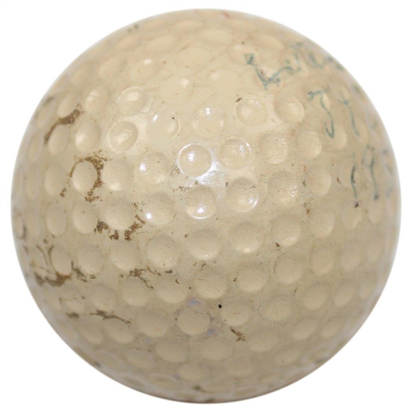 Gene Littler's 1957 Tournament of Champions Used Winning Spalding 3 Golf Ball