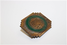 Ralph Hutchison's 1952 US Open at Northwood Country Club Contestant Badge - Julius Boros Winner