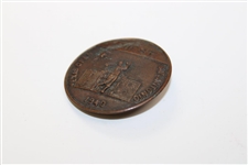 Ralph Hutchison's 1940 Texas Open at San Antonio Guest Badge