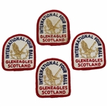 Ralph Hutchison's International Four Ball Gleneagles Scotland Patches