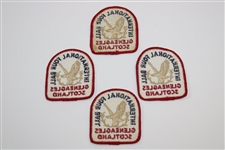 Ralph Hutchison's International Four Ball Gleneagles Scotland Patches