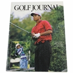 Tiger Woods Signed Oct. 1995 Golf Journal US Amateur Magazine JSA ALOA