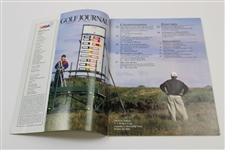 Tiger Woods Signed Oct. 1995 Golf Journal US Amateur Magazine JSA ALOA