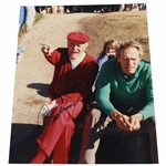 Clint Eastwood Signed 8 X 10 In Golfing Attire JSA ALOA