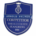Arnold Palmers 1984 Open Championship at St Andrews Bag Tag