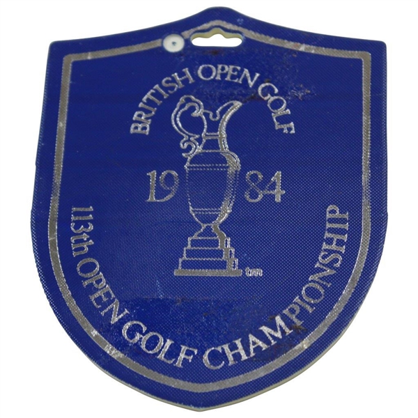 Arnold Palmer's 1984 Open Championship at St Andrews Bag Tag
