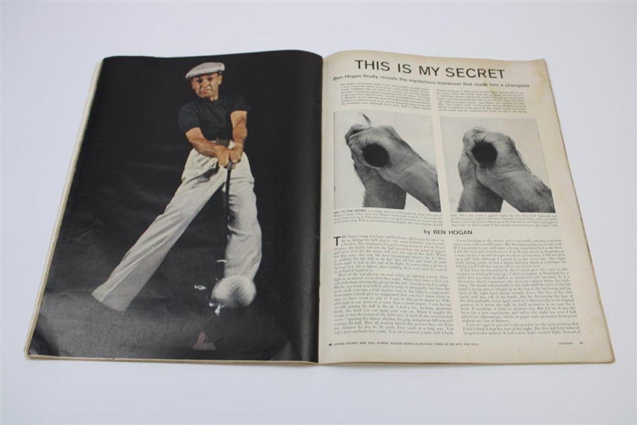 Ben Hogan Signed 1955 Life Magazine This is My Secret Issue JSA ALOA