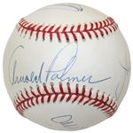 'Big 3 And Lee' Signed American League Baseball With Bold Ink Signatures JSA ALOA