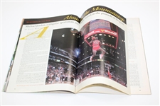 Michael Jordan Signed Sportsman Of The Year 1991 Sports Illustrated Newsstand Magazine JSA ALOA