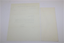 Arnold Palmer 1968 Personal Signed Letter On A. P. Enterprises Letterhead JSA ALOA