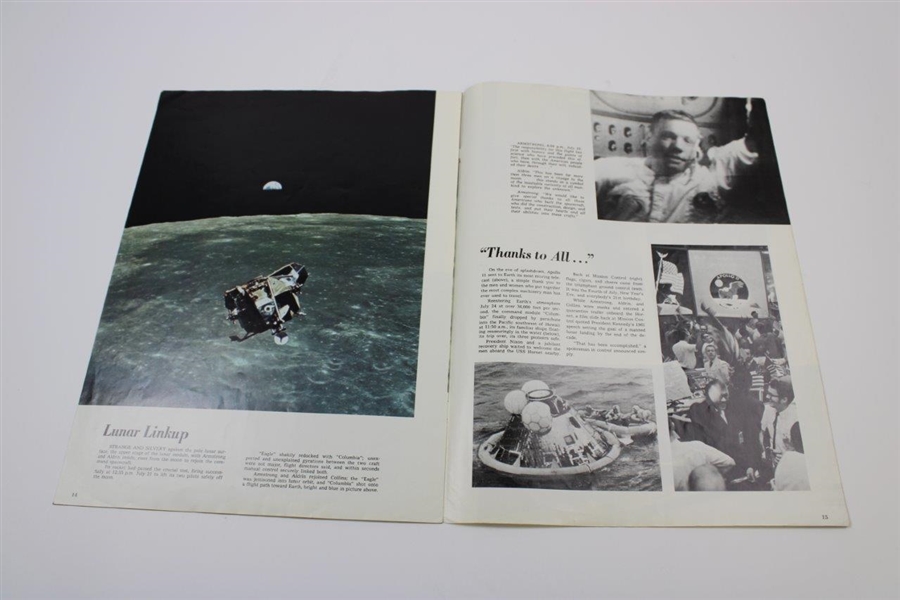 Neil Armstrong Signed Moon Walk Full Magazine Cover Shot August 13, 1969 - Newsstand JSA ALOA