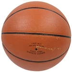 Michael Jordan , Charles Barkley, John Havlicek, Larry Bird Multi Signed Basketball  JSA ALOA