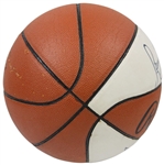 Michael Jordan , Charles Barkley, John Havlicek, Larry Bird Multi Signed Basketball  JSA ALOA