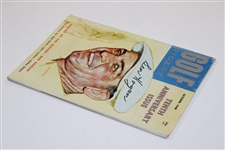 Ben Hogan Signed Golf Digest 10Th Anniversary Issue Oct 1961 Newsstand Magazine JSA ALOA