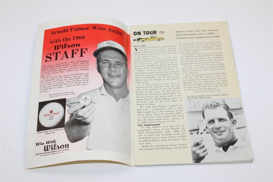 Ben Hogan Signed Golf Digest 10Th Anniversary Issue Oct 1961 Newsstand Magazine JSA ALOA