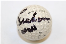 Champion David Graham 1981 Us Open Match Used Signed Golf Ball JSA ALOA