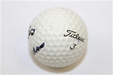 Andy Bean Match Used And Inscribed Golf Ball From 1987 Ryder Cup JSA ALOA