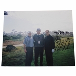 Nick Saban Signed 8 X 10 With Bill Bellichick At Pebble Beach JSA ALOA