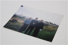 Nick Saban Signed 8 X 10 With Bill Bellichick At Pebble Beach JSA ALOA