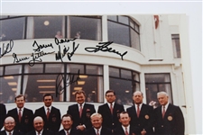 1969 Ryder Cup USA Full Team Signed 11x14 Photo By 13 Incl. Jack & Capt. Snead JSA ALOA