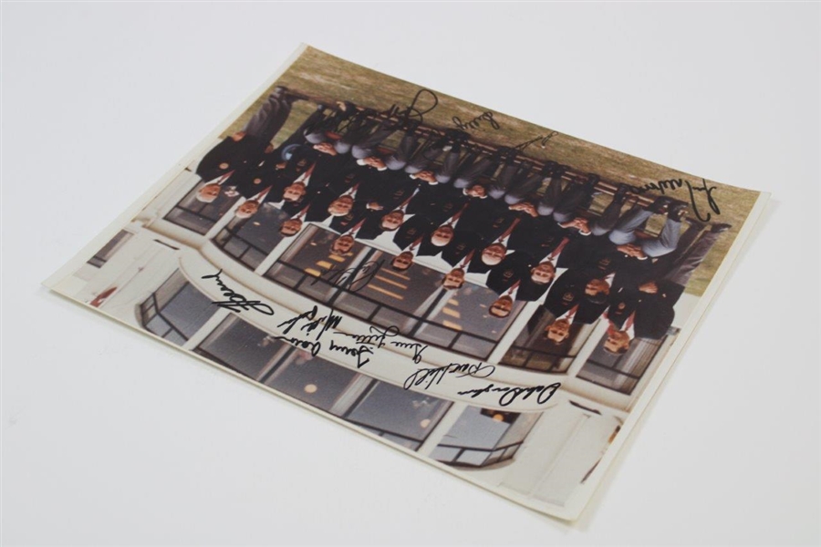 1969 Ryder Cup USA Full Team Signed 11x14 Photo By 13 Incl. Jack & Capt. Snead JSA ALOA