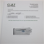 John Daly's Signed Personal 'The Lion' Logo Left-Handed White Golf Glove JSA ALOA