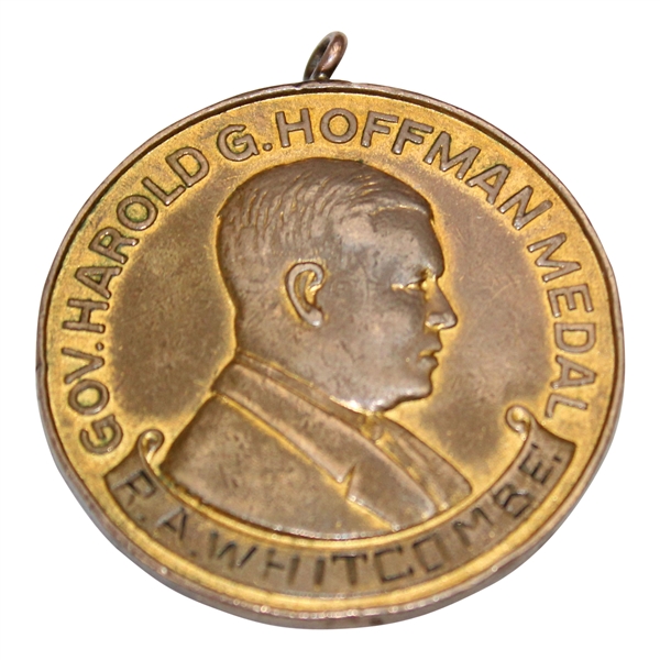 R.A. Whitcombe's 1935 Great Britain Ryder Cup Team Gold Medal